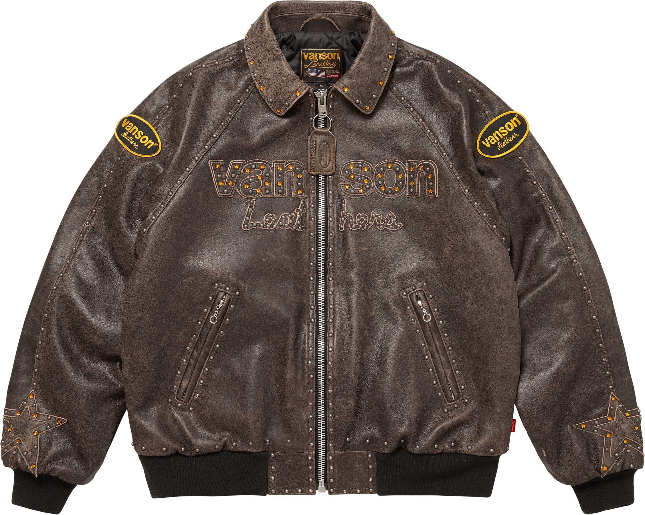Supreme®/Vanson Leathers® b.b. Simon Jacket view 16